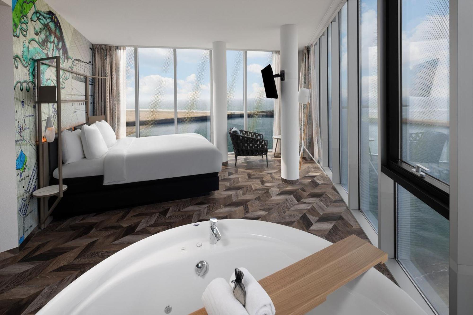 Inntel Hotels Den Haag Marina Beach Exterior foto